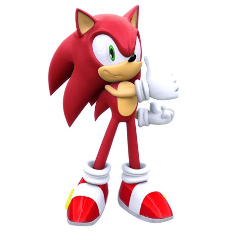 red hedgehog from sonic